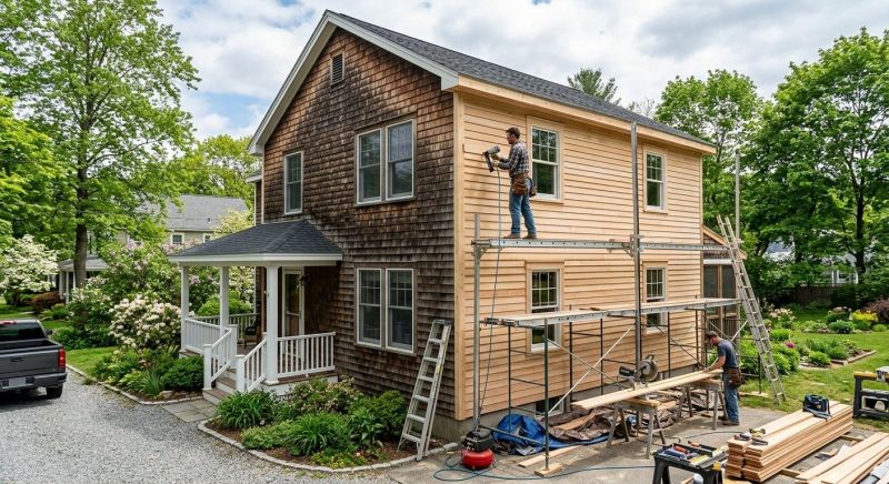 Wood Siding Replacement in Marietta, GA