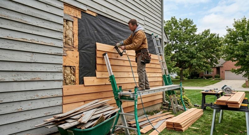 Wood Siding Replacement in Cobb County, GA
